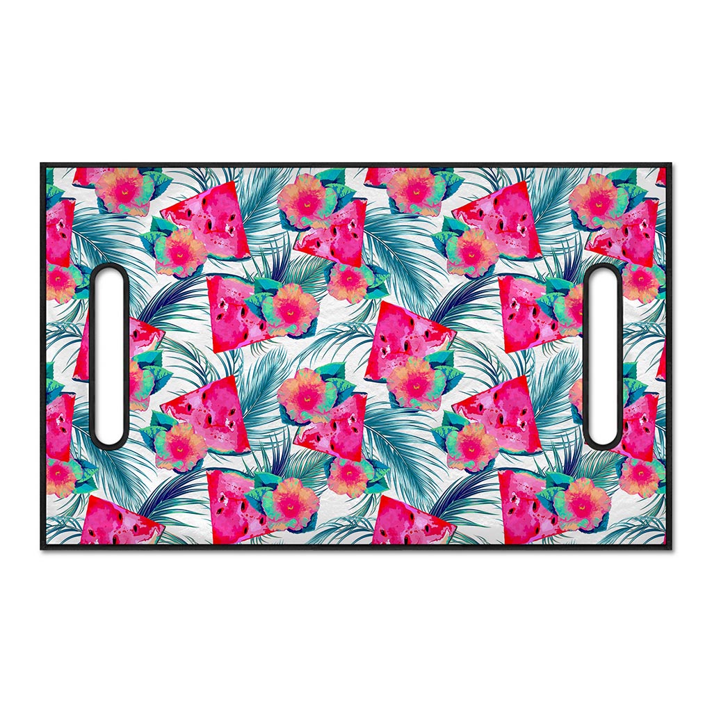 Watermelon Teal Hawaiian Pattern Print Golf Cart Seat Cover