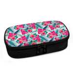 Watermelon Teal Hawaiian Pattern Print Insulin Cooler Travel Case