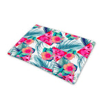 Watermelon Teal Hawaiian Pattern Print Pet Cooling Mat Cover