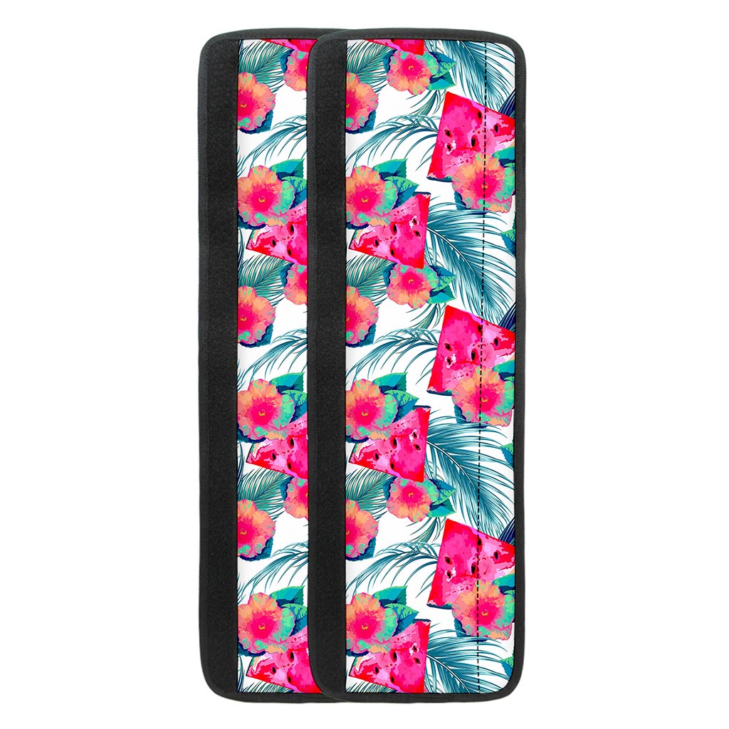 Watermelon Teal Hawaiian Pattern Print Refrigerator Handle Covers