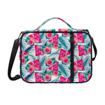 Watermelon Teal Hawaiian Pattern Print Shoulder Strap Bible Bag