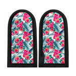 Watermelon Teal Hawaiian Pattern Print Skillet Handle Cover