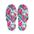 Watermelon Teal Hawaiian Pattern Print Slippers