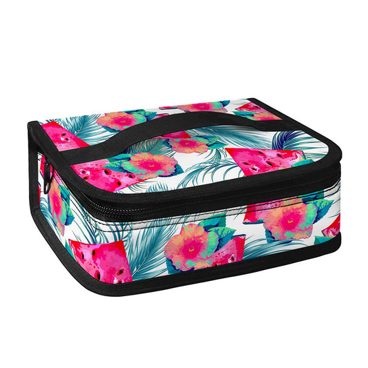 Watermelon Teal Hawaiian Pattern Print Small Lunch Bag