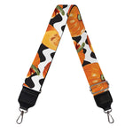 Wave Pumpkin Pattern Print Bag Strap