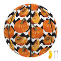 Wave Pumpkin Pattern Print Basketball