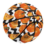Wave Pumpkin Pattern Print Basketball