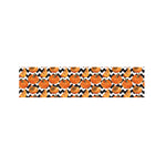 Wave Pumpkin Pattern Print Bed Runner