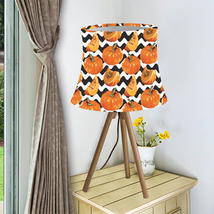 Wave Pumpkin Pattern Print Bell Lamp Shade