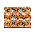 Wave Pumpkin Pattern Print Bifold Wallet