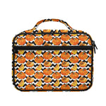 Wave Pumpkin Pattern Print Briefcase Bible Bag