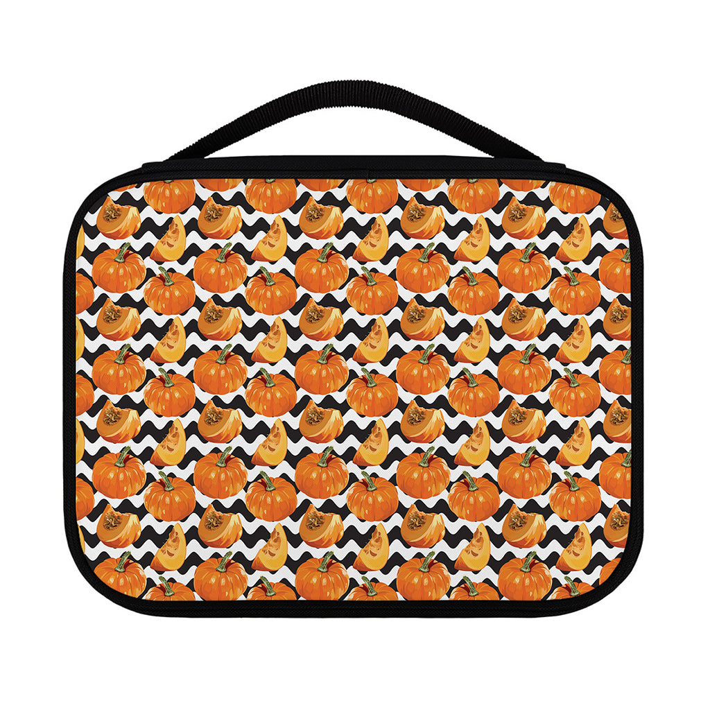 Wave Pumpkin Pattern Print Classic Bible Case