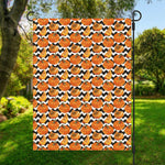 Wave Pumpkin Pattern Print Garden Flag