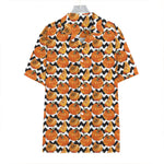 Wave Pumpkin Pattern Print Hawaiian Shirt