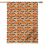 Wave Pumpkin Pattern Print House Flag
