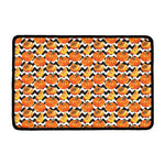 Wave Pumpkin Pattern Print Kitchen Mat
