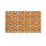 Wave Pumpkin Pattern Print Polyester Flag