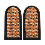Wave Pumpkin Pattern Print Skillet Handle Cover
