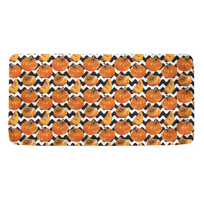 Wave Pumpkin Pattern Print Towel