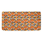 Wave Pumpkin Pattern Print Towel