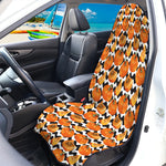 Wave Pumpkin Pattern Print Waterproof Car Seat Cover