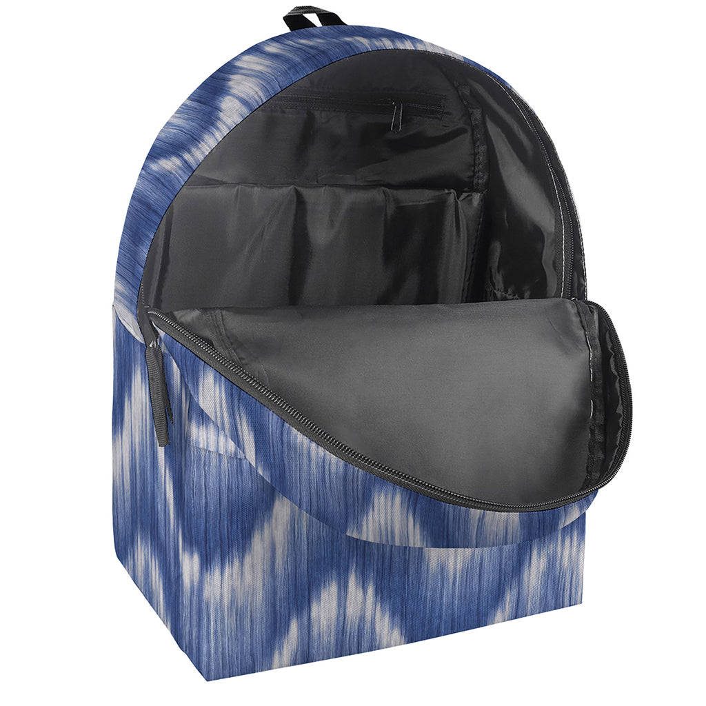 Wavy Shibori Pattern Print Backpack