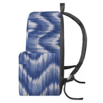 Wavy Shibori Pattern Print Backpack