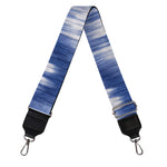 Wavy Shibori Pattern Print Bag Strap