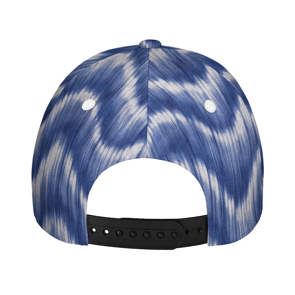 Wavy Shibori Pattern Print Baseball Cap