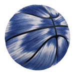 Wavy Shibori Pattern Print Basketball