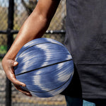 Wavy Shibori Pattern Print Basketball