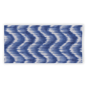 Wavy Shibori Pattern Print Beach Towel