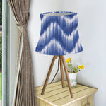 Wavy Shibori Pattern Print Bell Lamp Shade