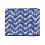 Wavy Shibori Pattern Print Bifold Wallet