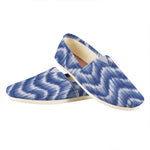 Wavy Shibori Pattern Print Casual Shoes