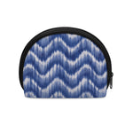 Wavy Shibori Pattern Print Coin Purse