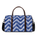 Wavy Shibori Pattern Print Duffel Bag