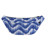 Wavy Shibori Pattern Print Fanny Pack