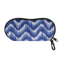 Wavy Shibori Pattern Print Glasses Case