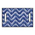 Wavy Shibori Pattern Print Golf Cart Seat Cover