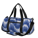 Wavy Shibori Pattern Print Gym Bag