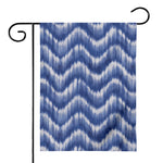 Wavy Shibori Pattern Print House Flag