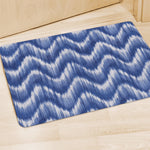 Wavy Shibori Pattern Print Polyester Doormat