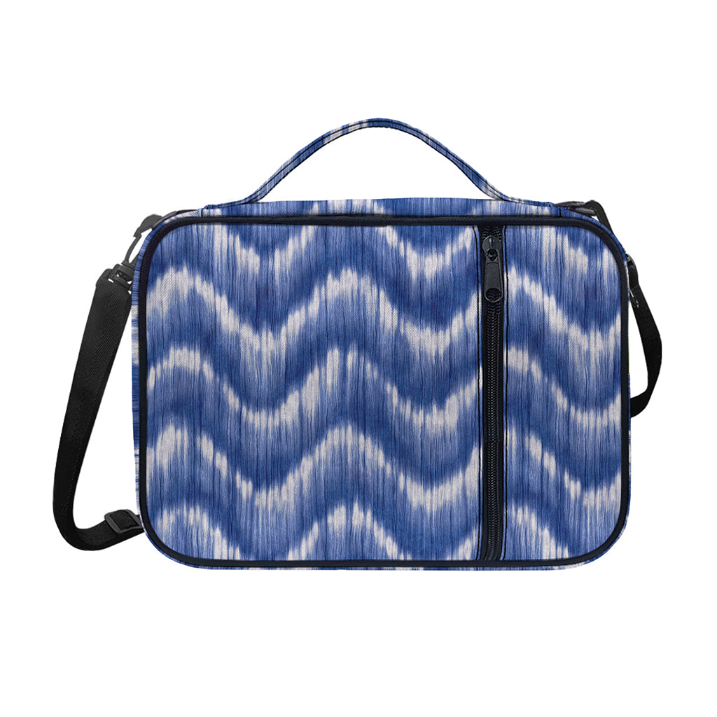Wavy Shibori Pattern Print Shoulder Strap Bible Bag