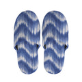 Wavy Shibori Pattern Print Slippers