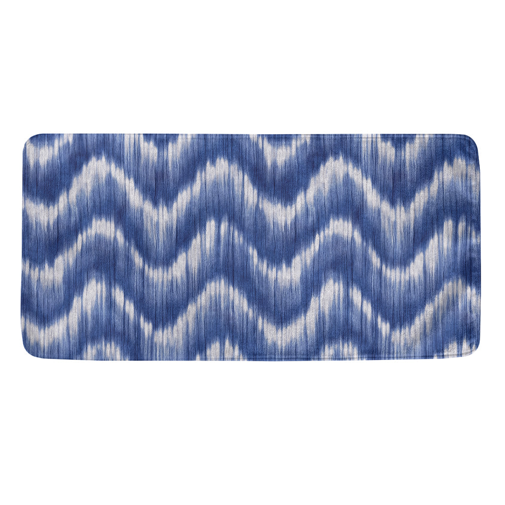 Wavy Shibori Pattern Print Towel
