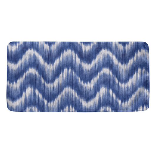 Wavy Shibori Pattern Print Towel