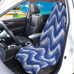 Wavy Shibori Pattern Print Waterproof Car Seat Cover