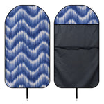 Wavy Shibori Pattern Print Waterproof Car Seat Cover