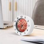 Weaving Bacon Print Alarm Clock